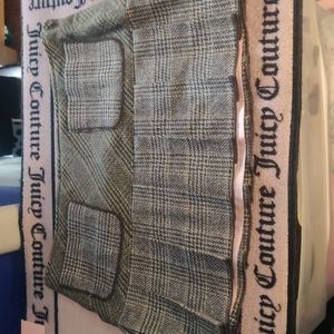 Juicy Couture plaid mini skirt